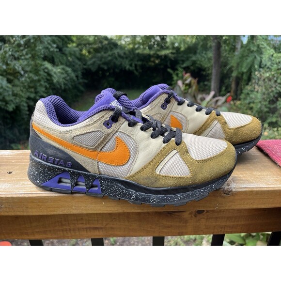 Nike Air Stab Premium Vegas Gold Sneakers Mens 313717-781 VTG Sz 10 RARE! - Picture 1 of 11